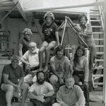 The scientific party aboard Oceanus